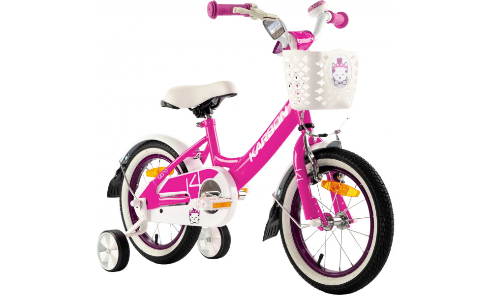 Jalgratas Karbon Tiara 14 pink - 1