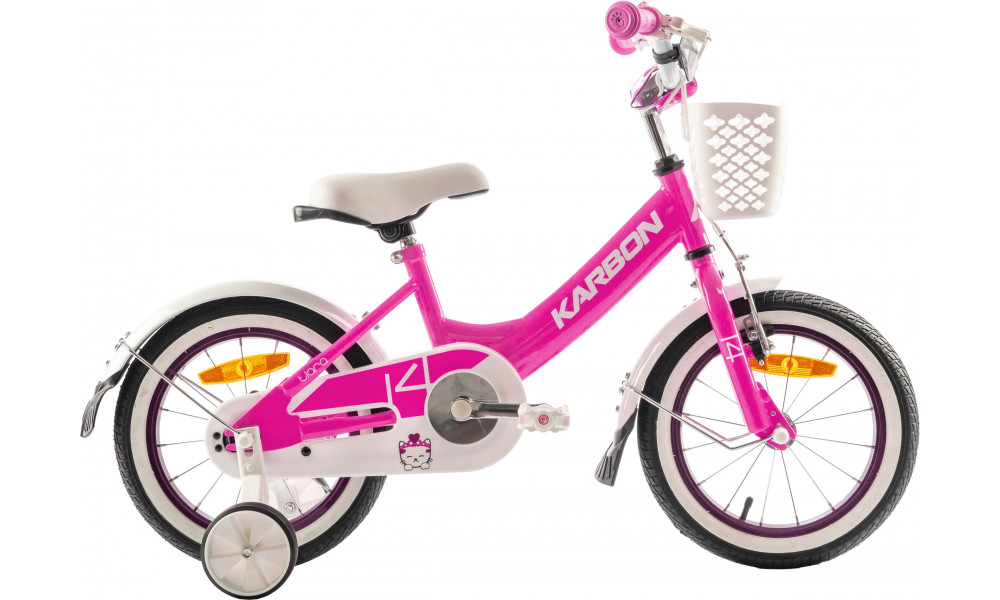 Jalgratas Karbon Tiara 14 pink - 10