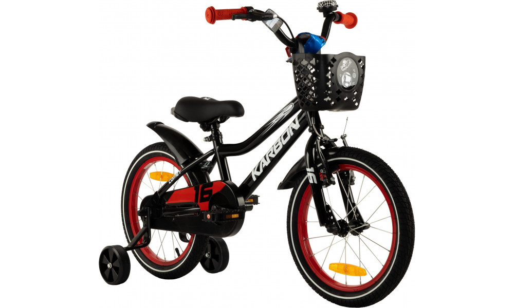 Jalgratas Karbon Comet 16 black - 1