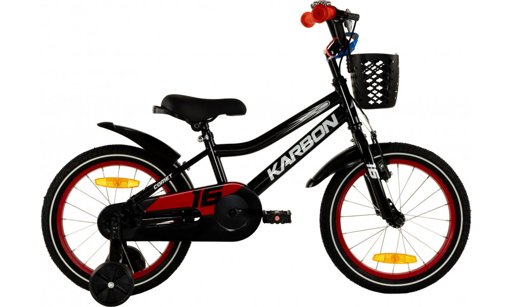 Jalgratas Karbon Comet 16 black - 17