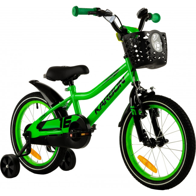 Jalgratas Karbon Comet 16 green neon