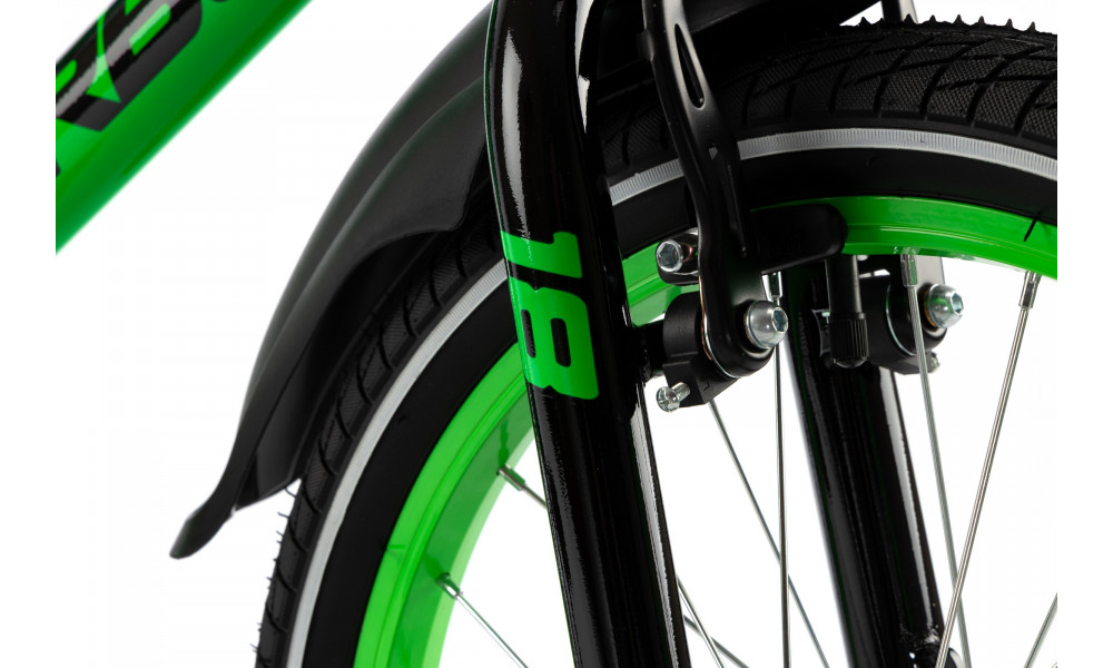 Jalgratas Karbon Comet 18 green neon - 4