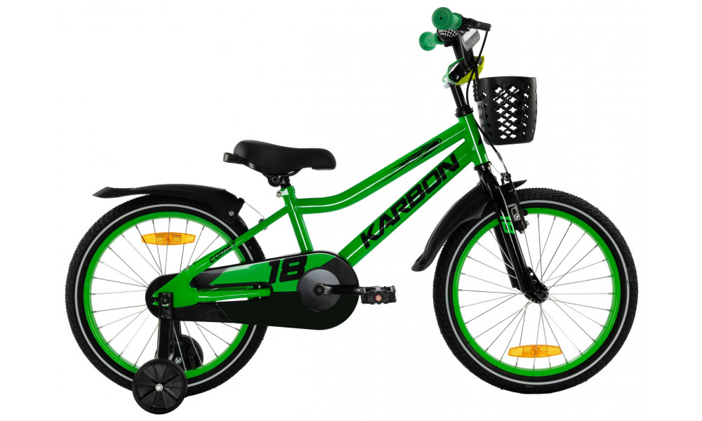Jalgratas Karbon Comet 18 green neon - 9