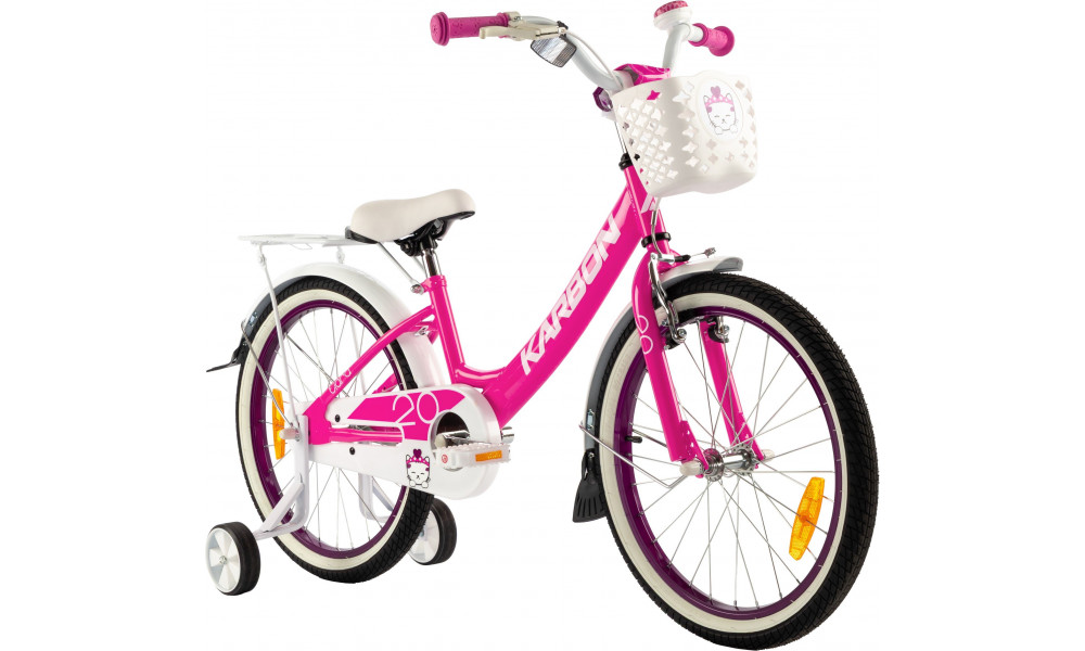 Jalgratas Karbon Tiara 20 pink - 1