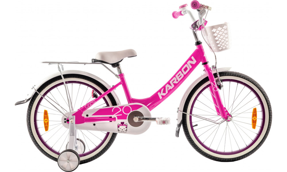 Jalgratas Karbon Tiara 20 pink - 9