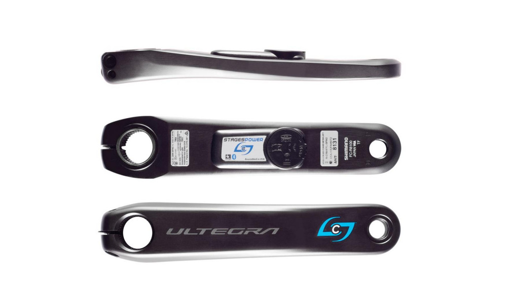 Vasak vänt võimsuse mõõtjaga Stages Power L Shimano Ultegra R8100 (U81L) 