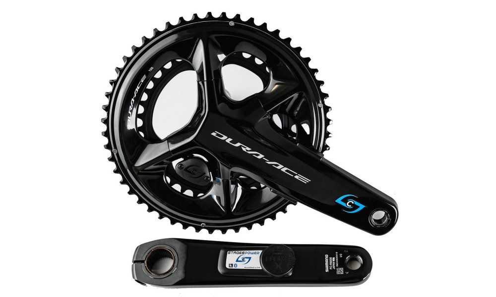Vändad võimsusmõõturiga Stages Power LR Shimano Dura-Ace R9200 (D92) 