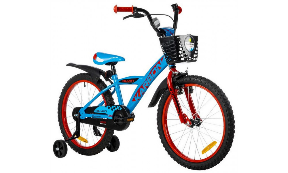 Jalgratas Karbon Alvin 20 blue-red - 8