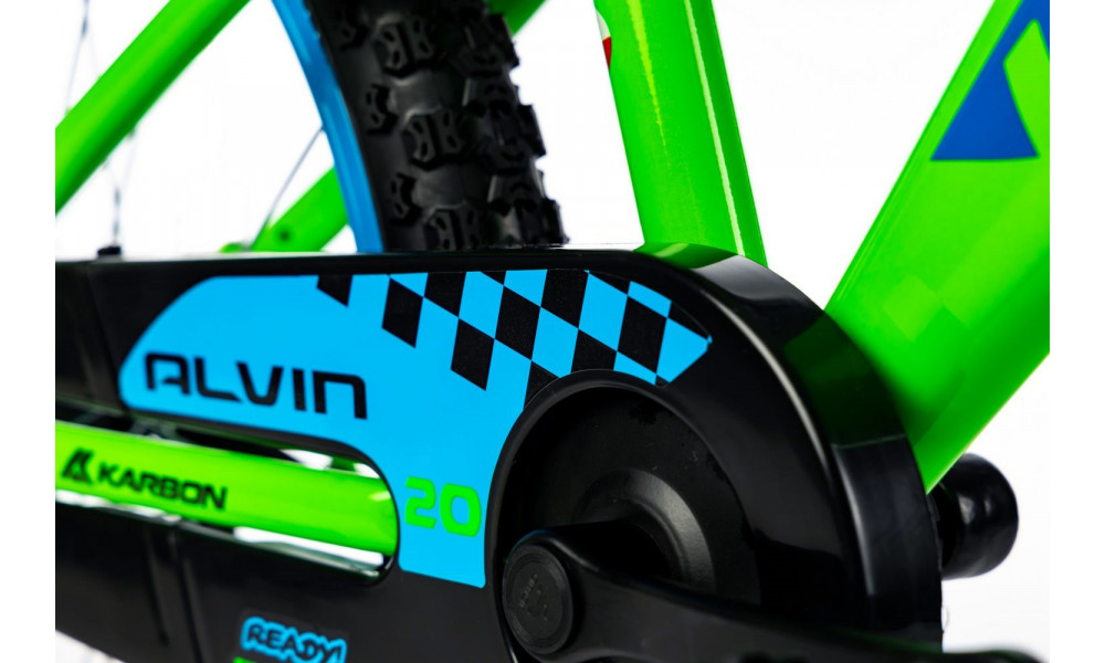 Jalgratas Karbon Alvin 20 green-blue - 10