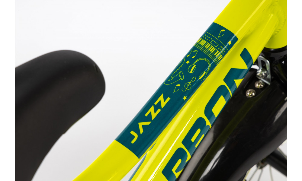 Jalgratas Karbon Jazz 14 lime - 2