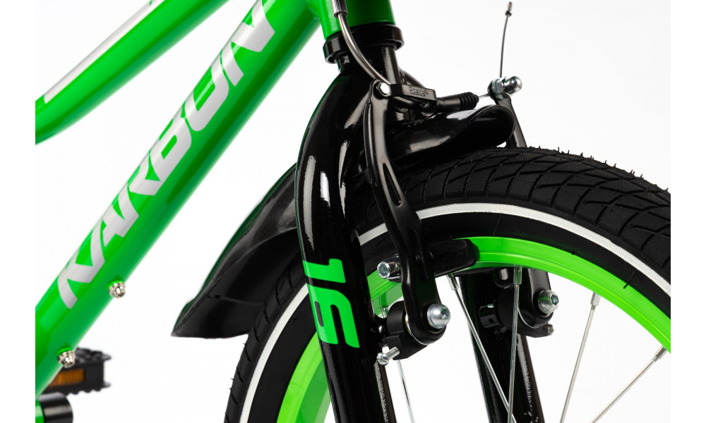 Jalgratas Karbon Jazz 16 green neon - 4