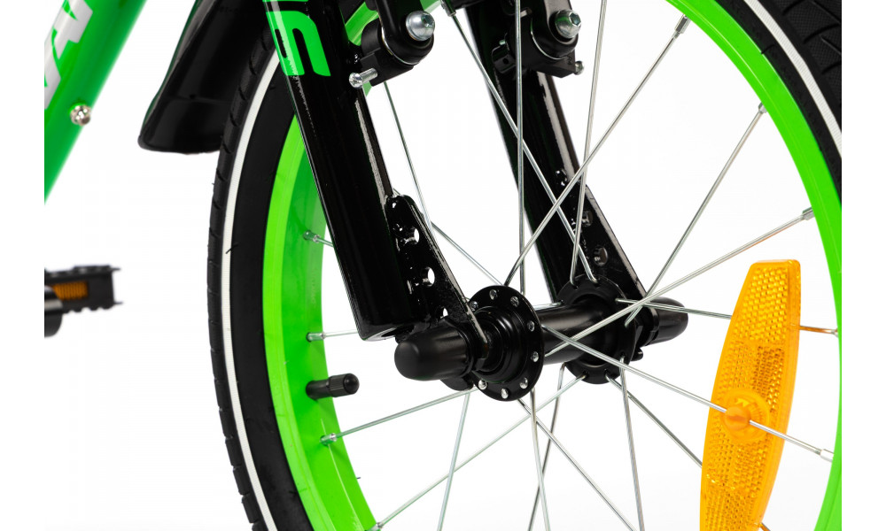 Jalgratas Karbon Jazz 16 green neon - 5