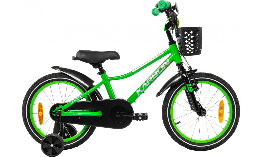 Jalgratas Karbon Jazz 16 green neon - 9