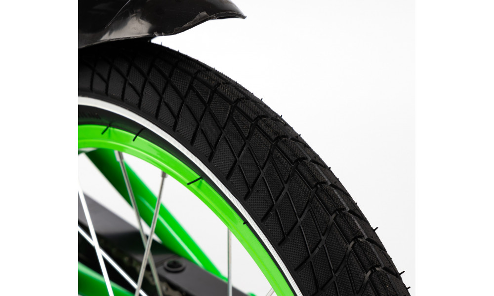 Jalgratas Karbon Jazz 16 green neon - 10