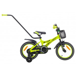 Jalgratas Karbon Niki 14 yellow-black