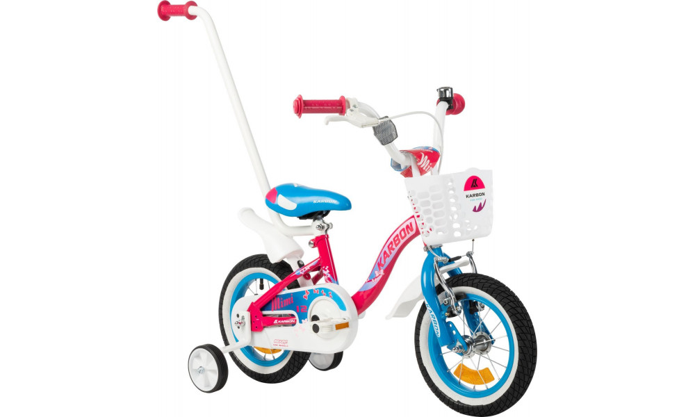 Jalgratas Karbon Mimi 12 pink-blue - 13