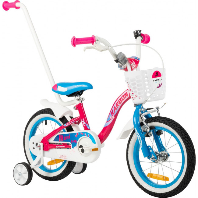 Jalgratas Karbon Mimi 14 pink-blue