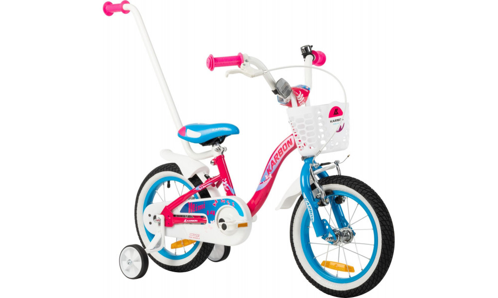Jalgratas Karbon Mimi 14 pink-blue - 12