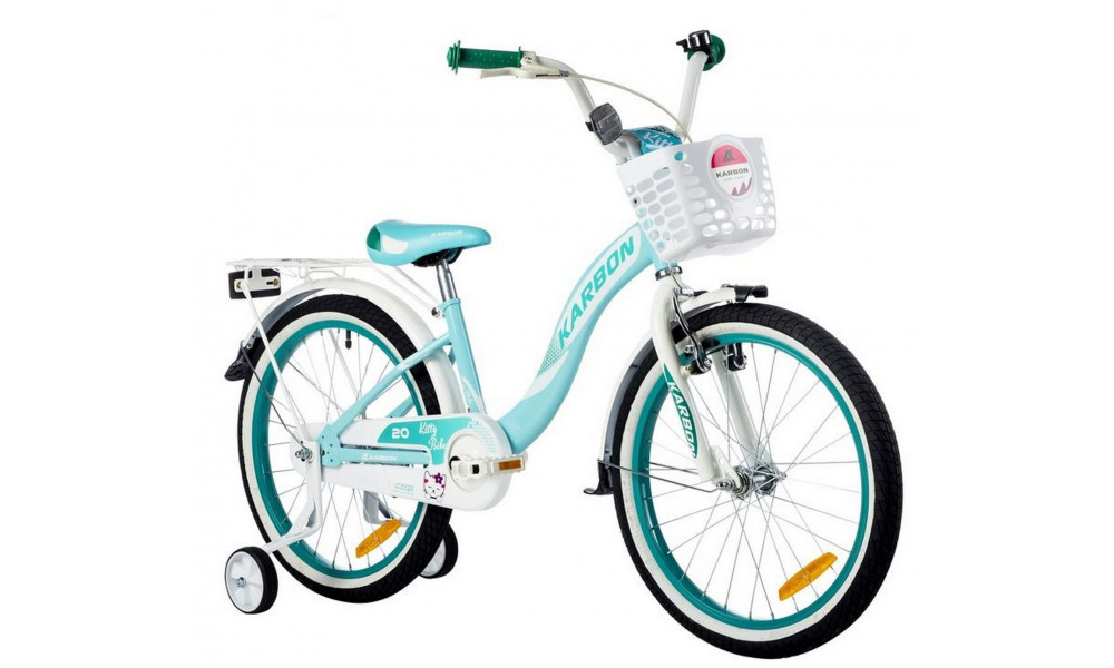 Jalgratas Karbon Kitty 20 turquoise-white - 8
