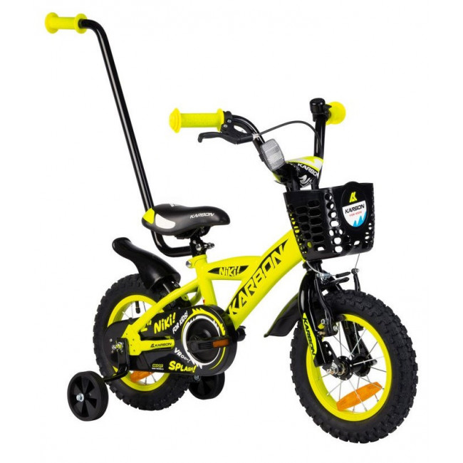 Jalgratas Karbon Niki 12 lime-black