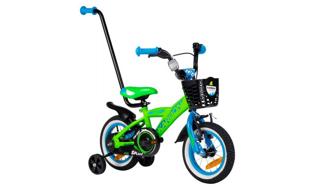 Jalgratas Karbon Niki 12 green-blue - 13