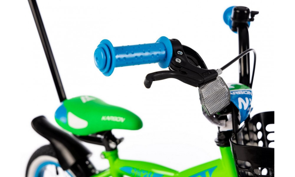 Jalgratas Karbon Niki 12 green-blue - 15