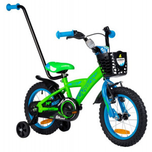 Jalgratas Karbon Niki 14 green-blue