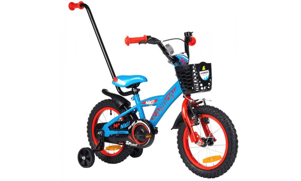 Jalgratas Karbon Niki 14 blue-red - 12