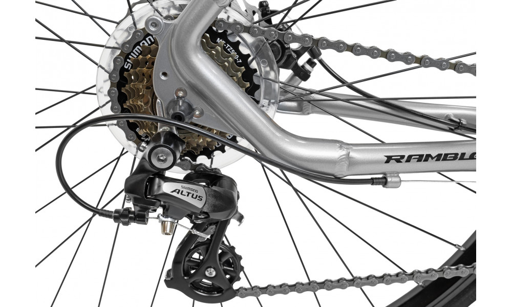 Jalgratas Romet Rambler 29" Disc Limited silver-black - 11