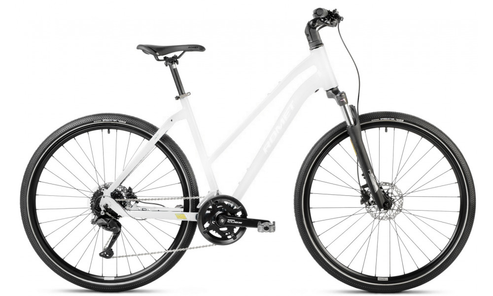 Jalgratas Romet Orkan 5 CS D 2025 white-champane 