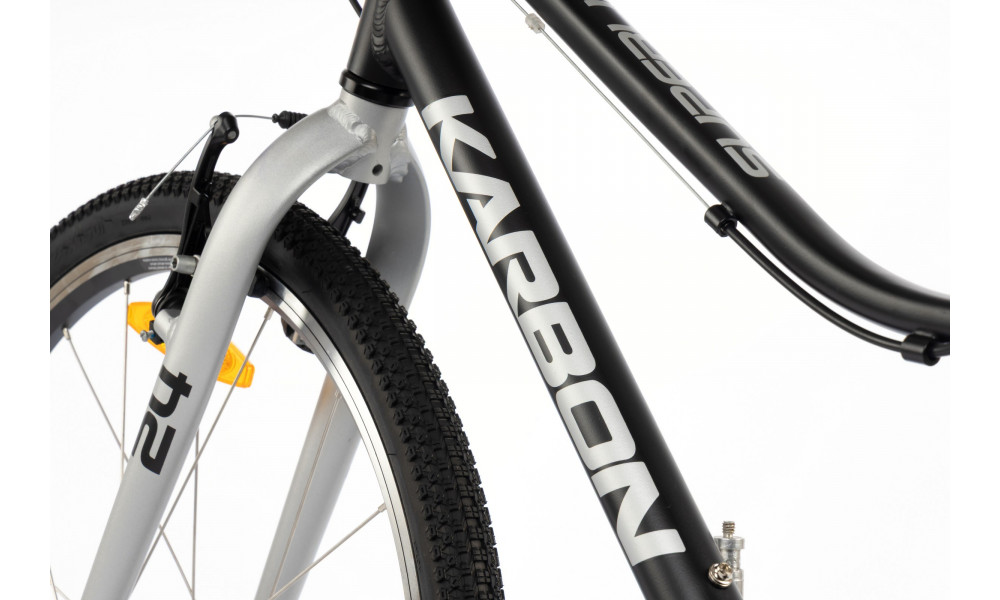 Jalgratas Karbon Superlight 24 black - 10