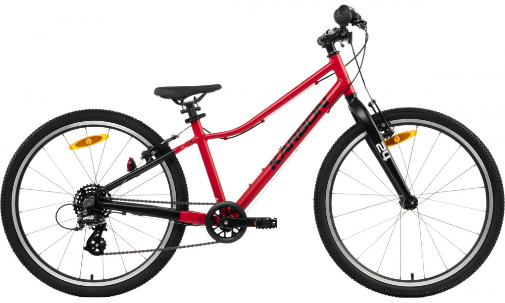 Jalgratas Karbon Superlight 24 red - 9