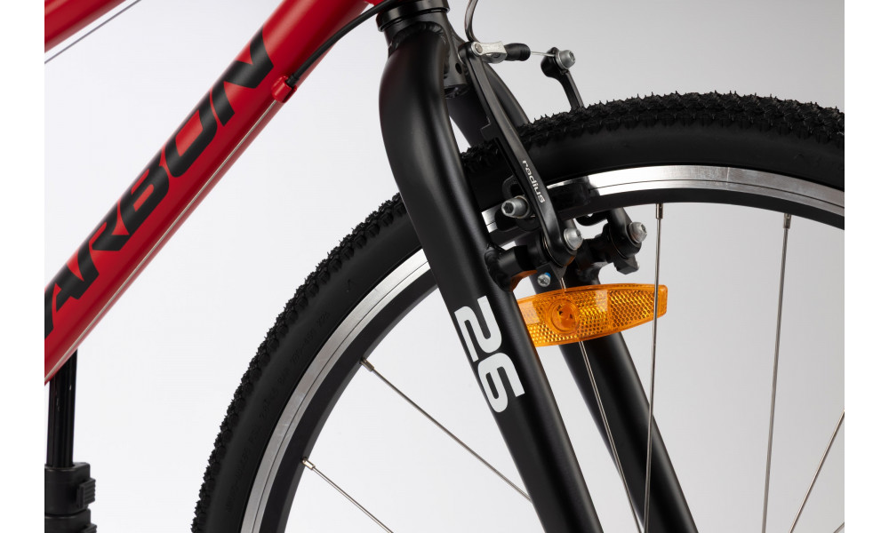 Jalgratas Karbon Superlight 26 red - 7