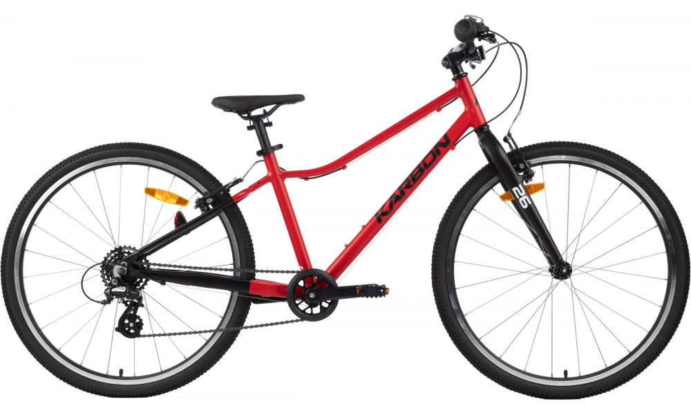 Jalgratas Karbon Superlight 26 red - 9