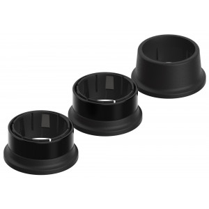 Pedaalide telje lukustusrõngaste komplekt Favero Assioma PRO Black