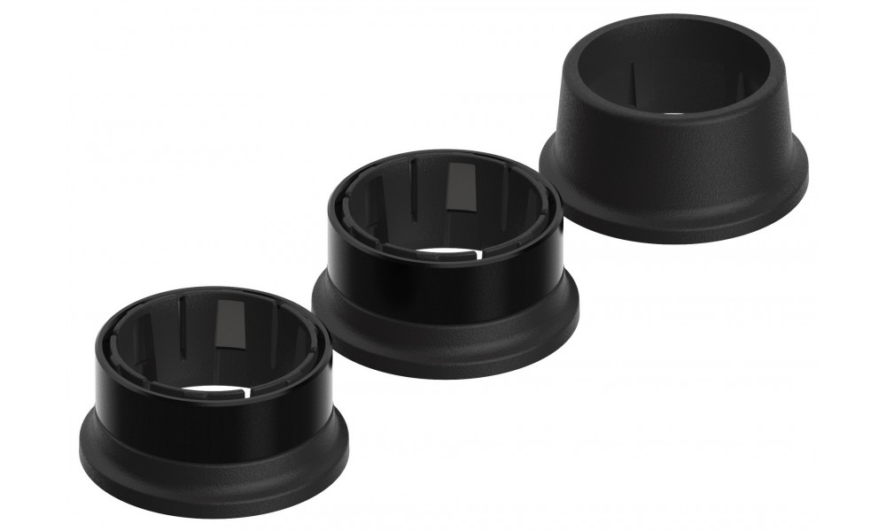 Pedaalide telje lukustusrõngaste komplekt Favero Assioma PRO Black 