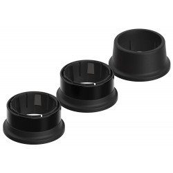 Pedaalide telje lukustusrõngaste komplekt Favero Assioma PRO Black