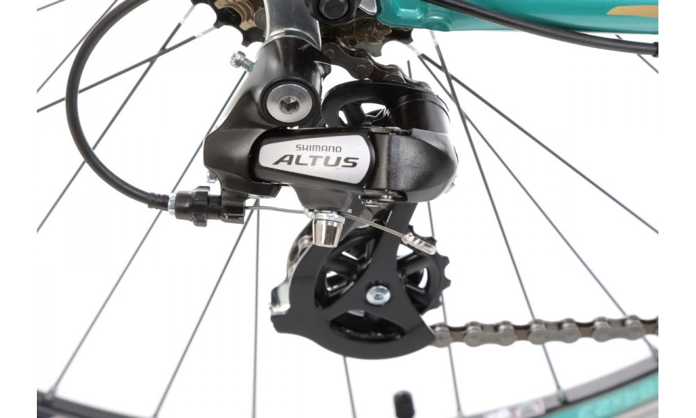 Jalgratas Romet Jolene 7.0 27.5" 2022 turquoise - 10