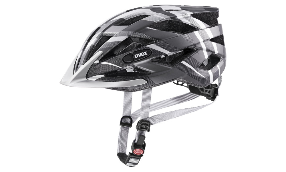 Kiivri Uvex air wing cc black-silver matt - 1