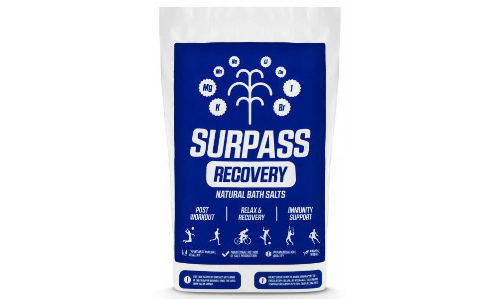 Vannisoolad Surpass Recovery Natural 1kg - 1