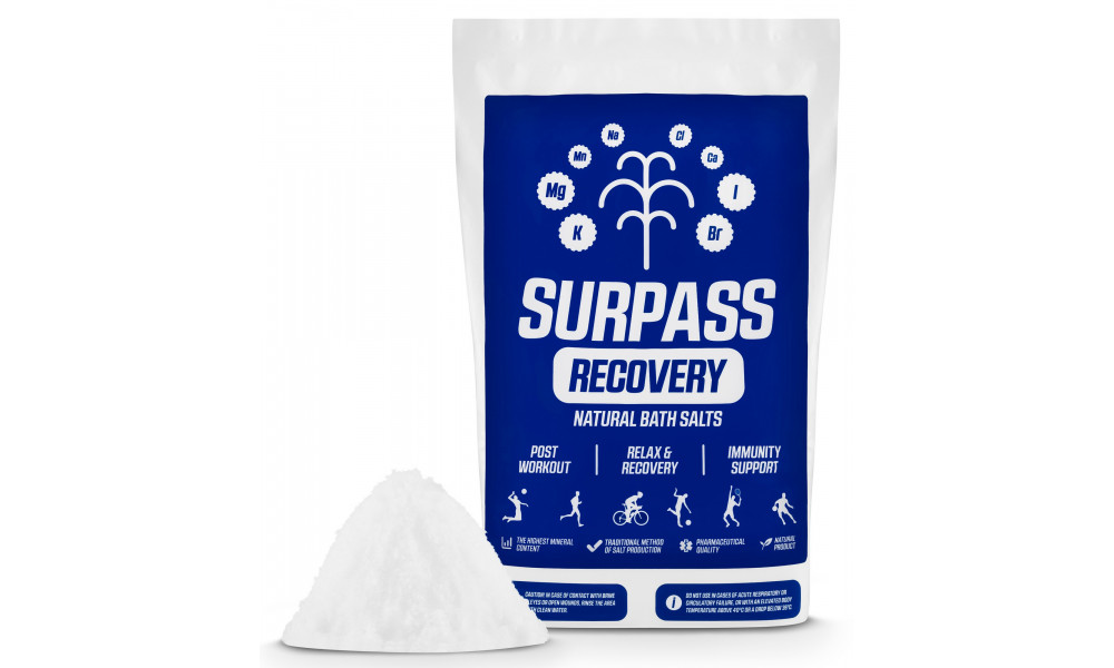 Vannisoolad Surpass Recovery Natural 1kg - 3