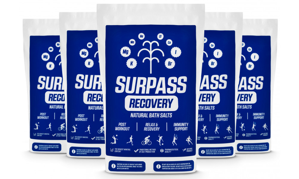 Vannisoolad Surpass Recovery Natural 1kg - 5