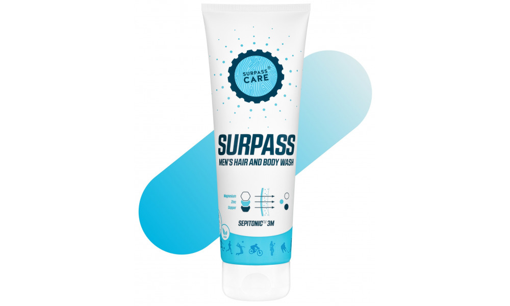 Juuste ja keha pesugeel Surpass Sepitonic Men 250ml - 2