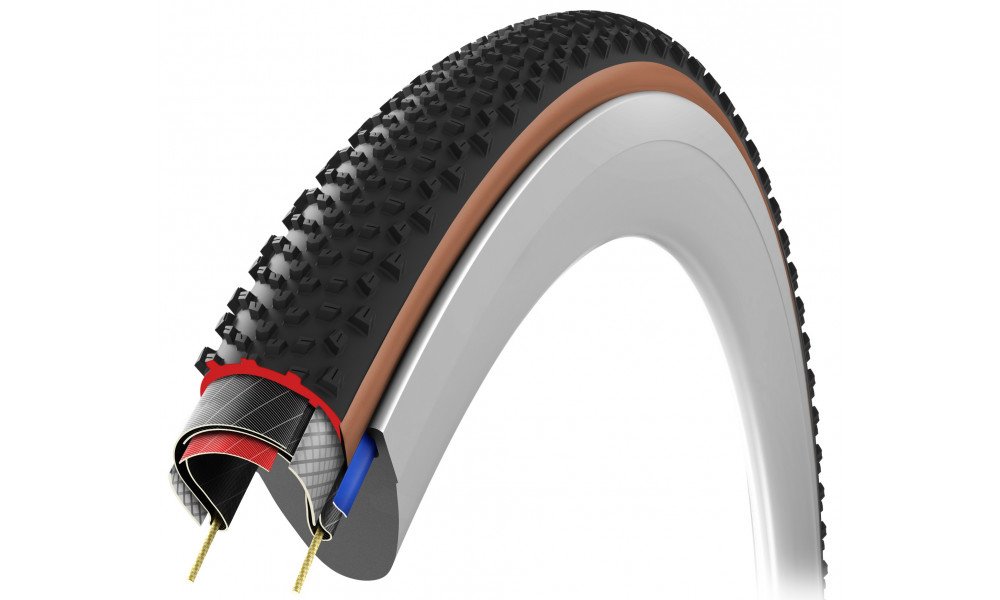 Rehv 28" Vittoria Terreno T60 Mixed G2.0 TLR Fold 700x45c / 45-622 black - 7