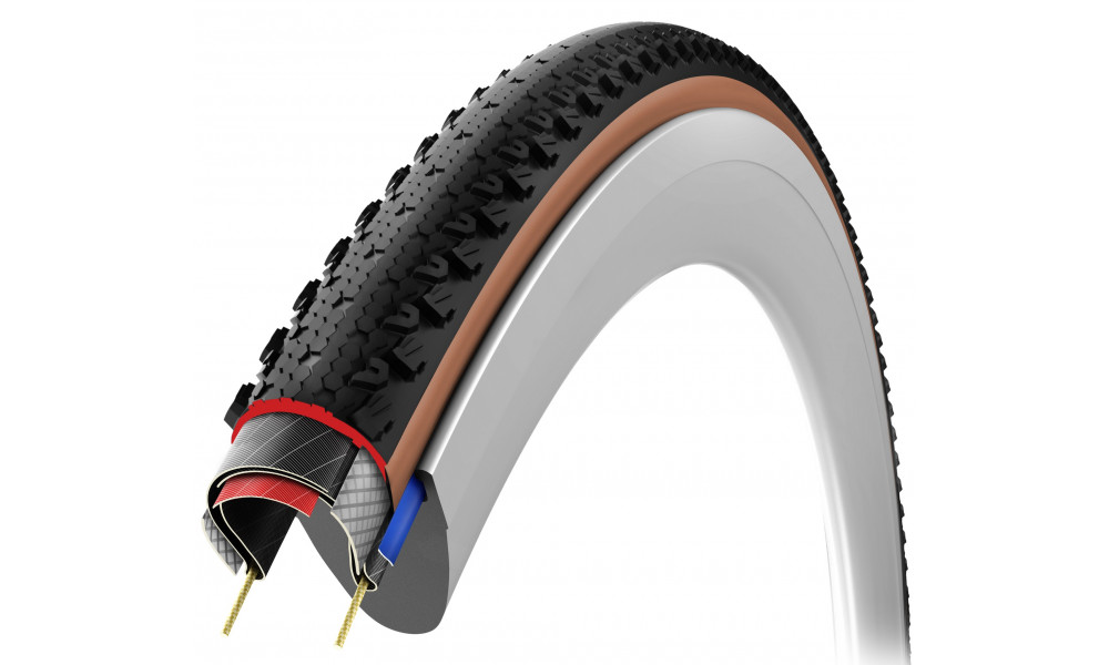 Rehv 28" Vittoria Terreno T30 Fine loose G2.0 TLR Fold 700x45c / 45-622 brown-black - 3