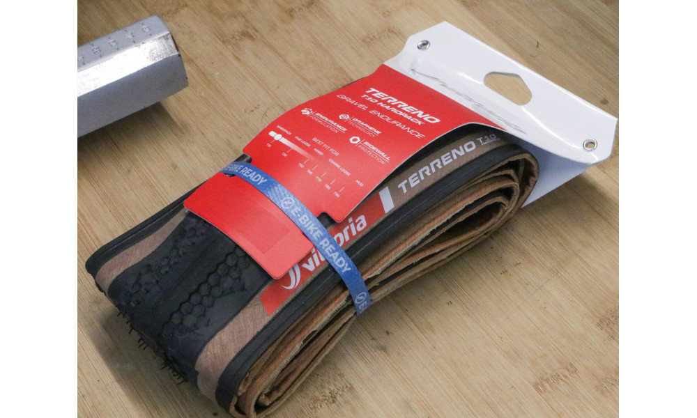 Rehv 28" Vittoria Terreno T10 Hardpack G2.0 TLR Fold 700x45c / 45-622 brown-black - 2