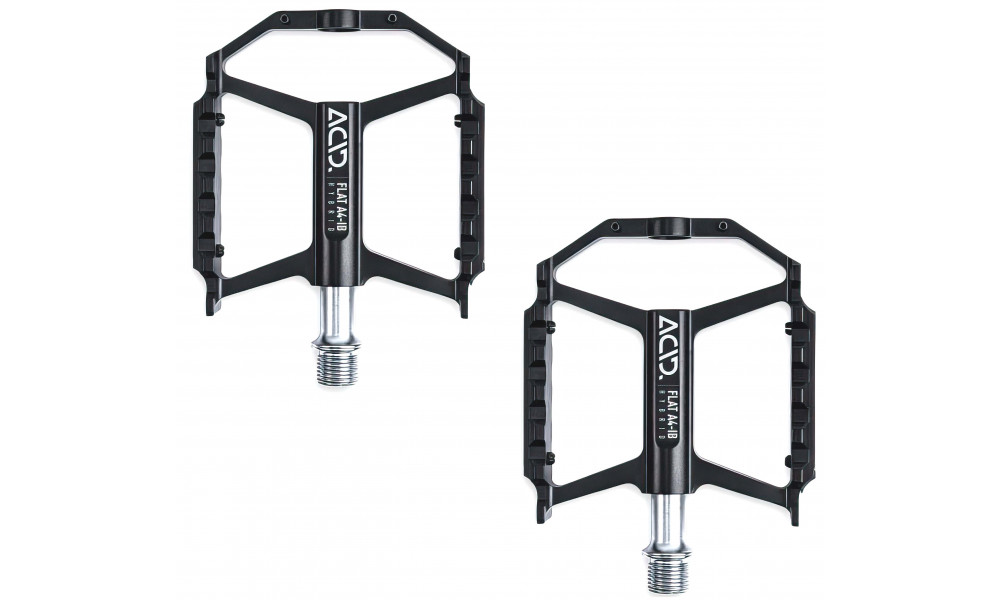 Pedaalid ACID Flat A4-IB Hybrid Alu - 1