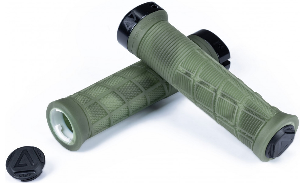 Käepidemed ACID Disrupt 138mm Lock-on translucent olive - 1