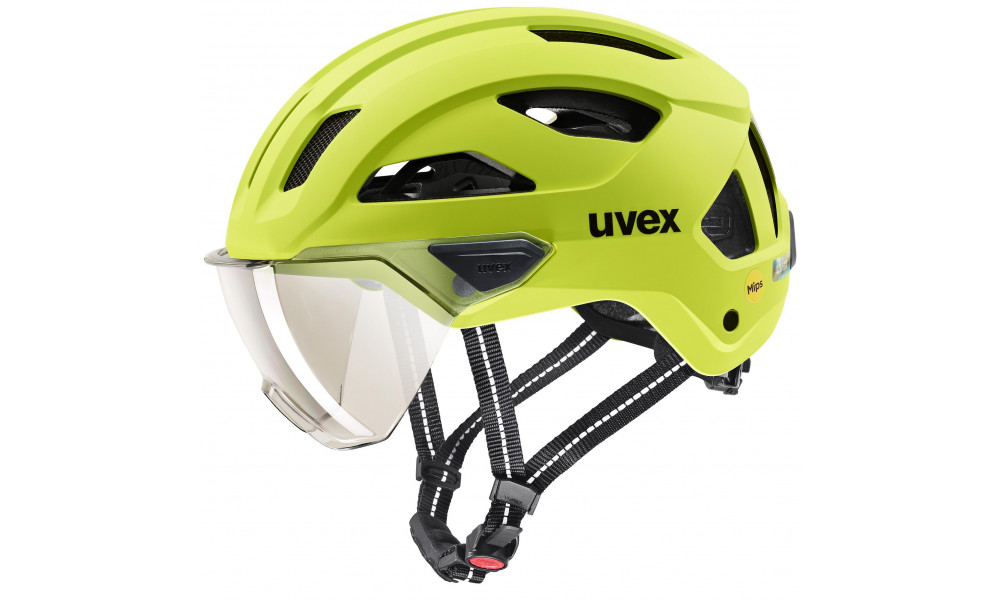 Kiivri Uvex stride visor MIPS lime matt - 1