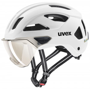 Kiivri Uvex stride visor white matt
